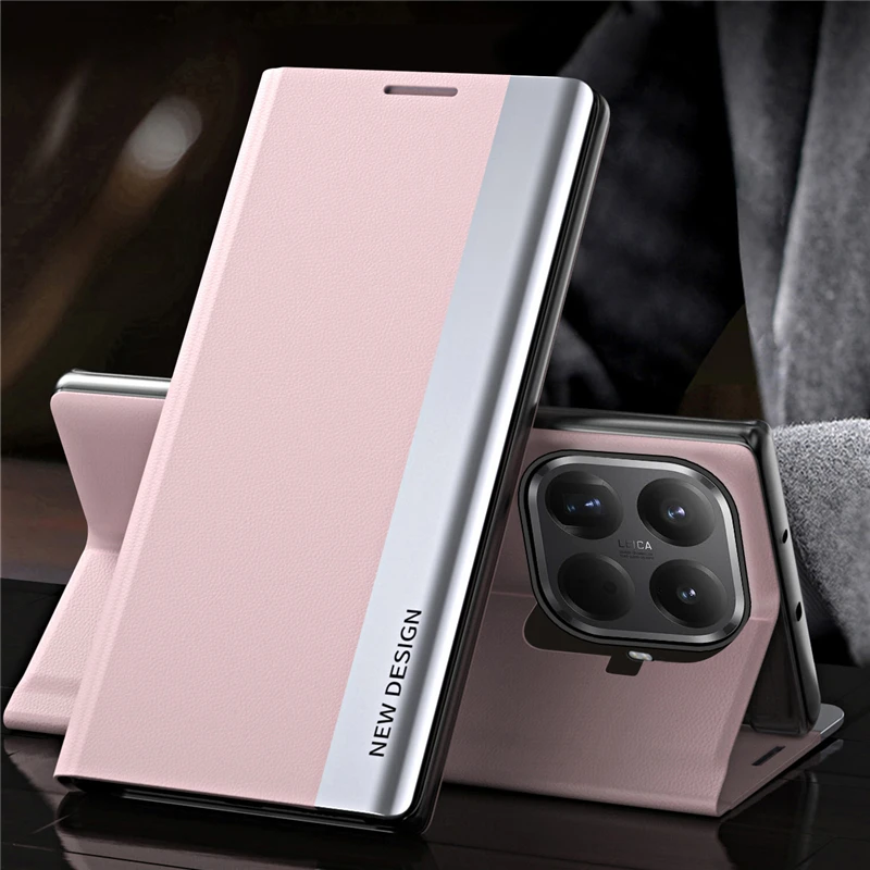 Luxury Shockproof Leather Flip Phone Case Cover
