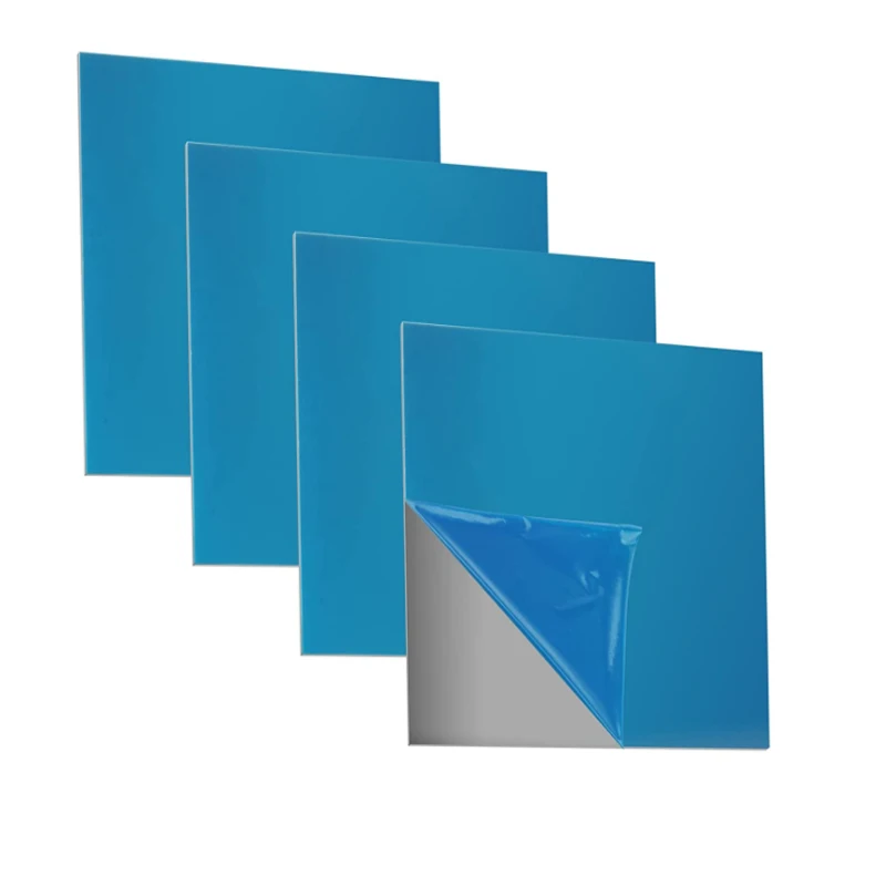 Aluminum Sheet 1pcs Thickness 0.3-2mm Protection Electrical Application DIY 1x300x300mm