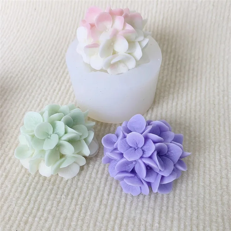 Hydrangea Flower Silicone Mold 6