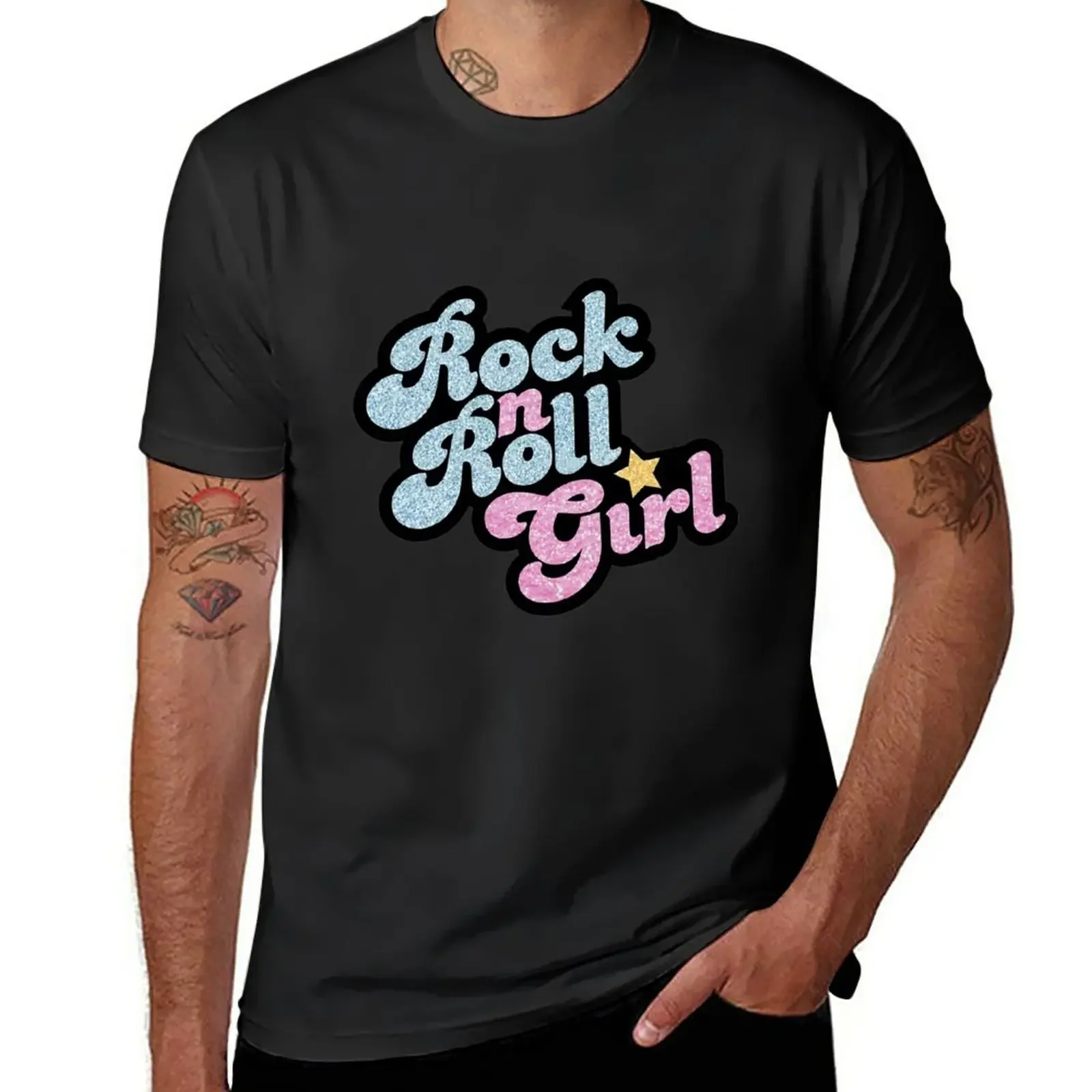 

Rock n' Roll Girl T-Shirt anime korean fashion oversized fitted t shirts for men