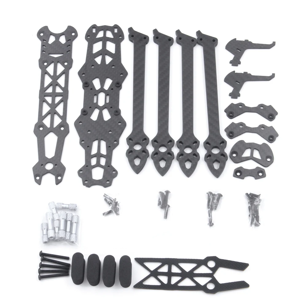 S696e573f93604c1d984f2212999ceeb0u Mark4 7inch 295mm with 5mm Arm Quadcopter Frame kit 3K Carbon Fiber 7'' for FPV Racing Drone Quadcopter Freestyle DIY parts