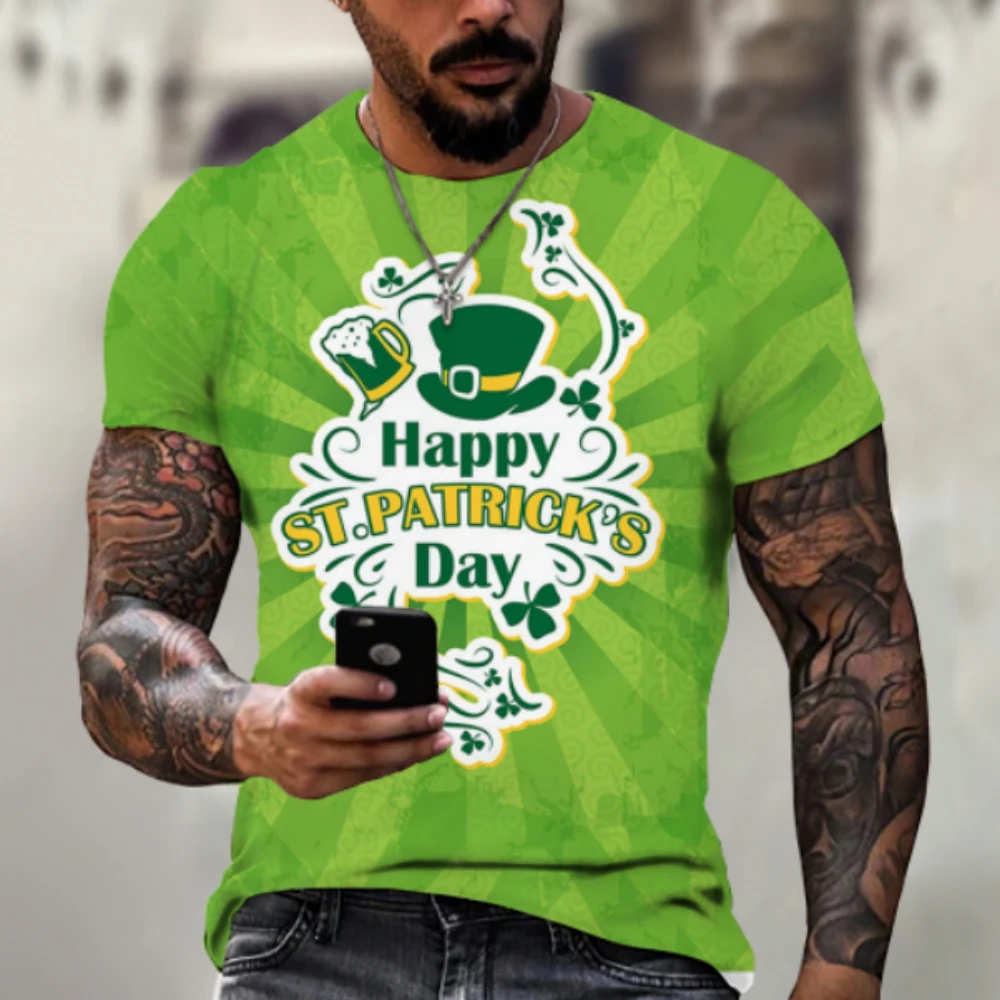 

Мужская футболка с коротким рукавом, свободного покроя