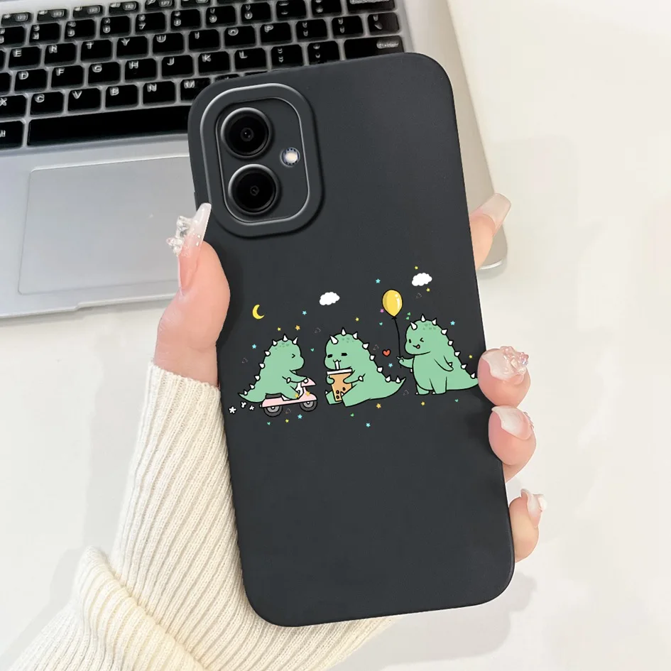 Cute Astronaut Unicorn Silicone Soft Case with Camera Lens Protection