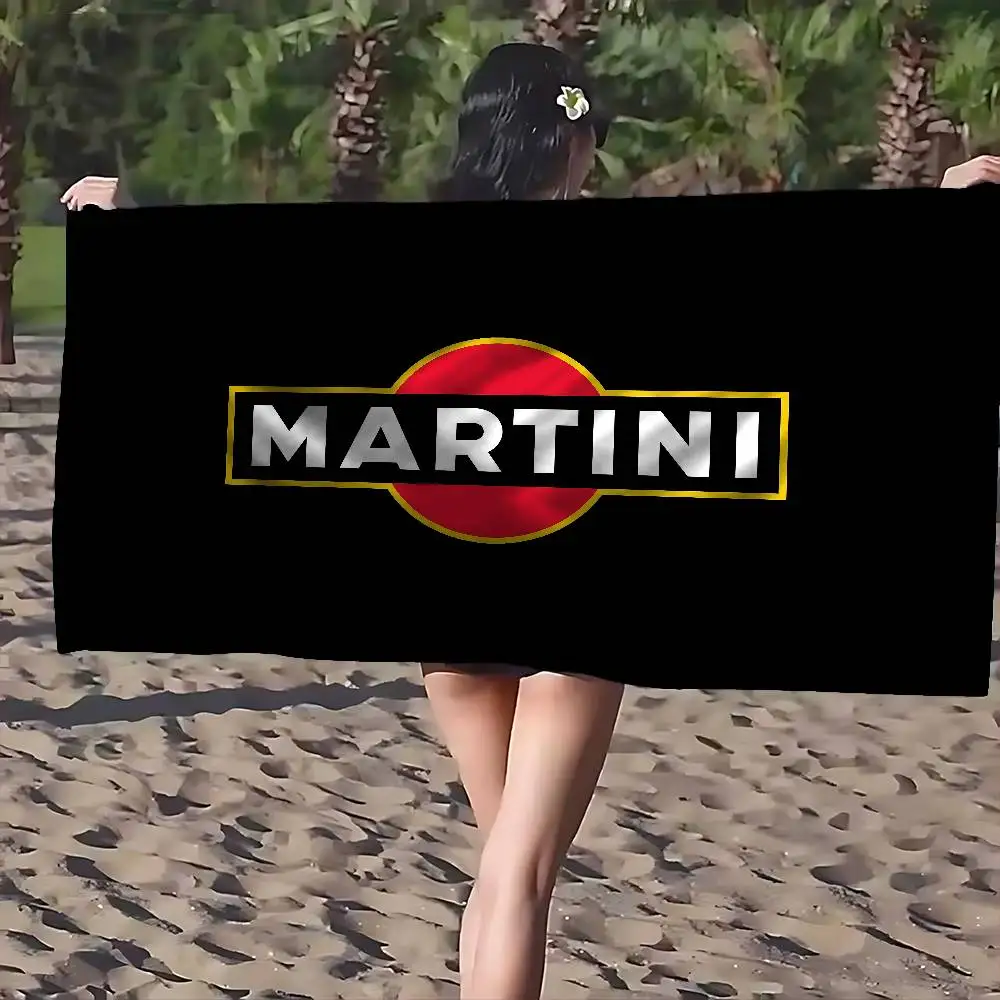 M-Martinis Racing Microfiber Blanket Quick Drying Beach Towels Oversized Printing Super Absorbent Pool Towel Blanket