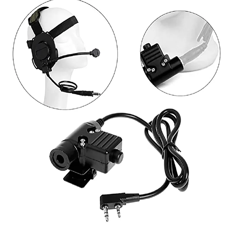 

Уличные охотничьи Тактические аксессуары U94 тактические адаптеры гарнитура рация переключатель передатчик телефонной связи PTT