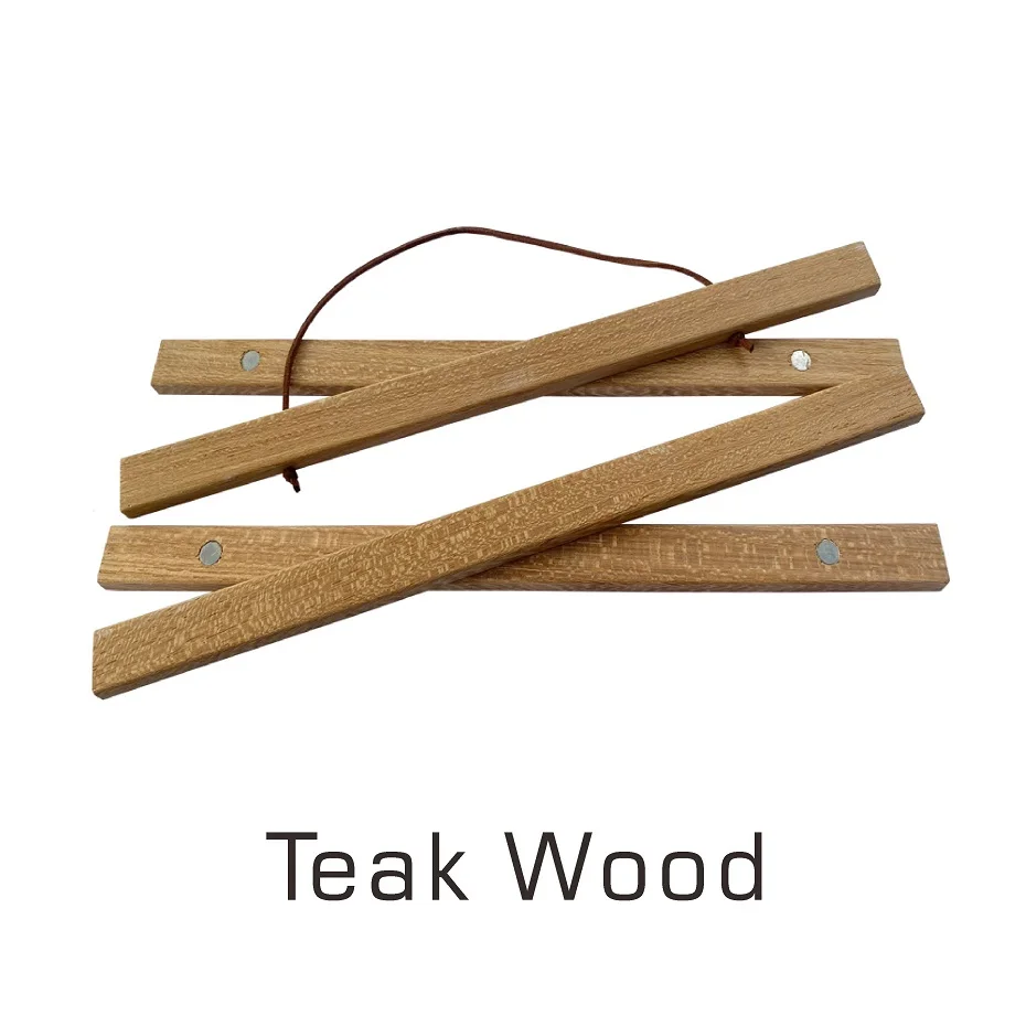 Magnetic Wooden Picture Hanger Frame for Wall Art & Home Decor