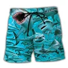 New Men's Board Short Swim Shorts Swim Trunks Drawstring Shark Graphic Prints Quick Drying Casual Holiday Hawaiian Shorts 1