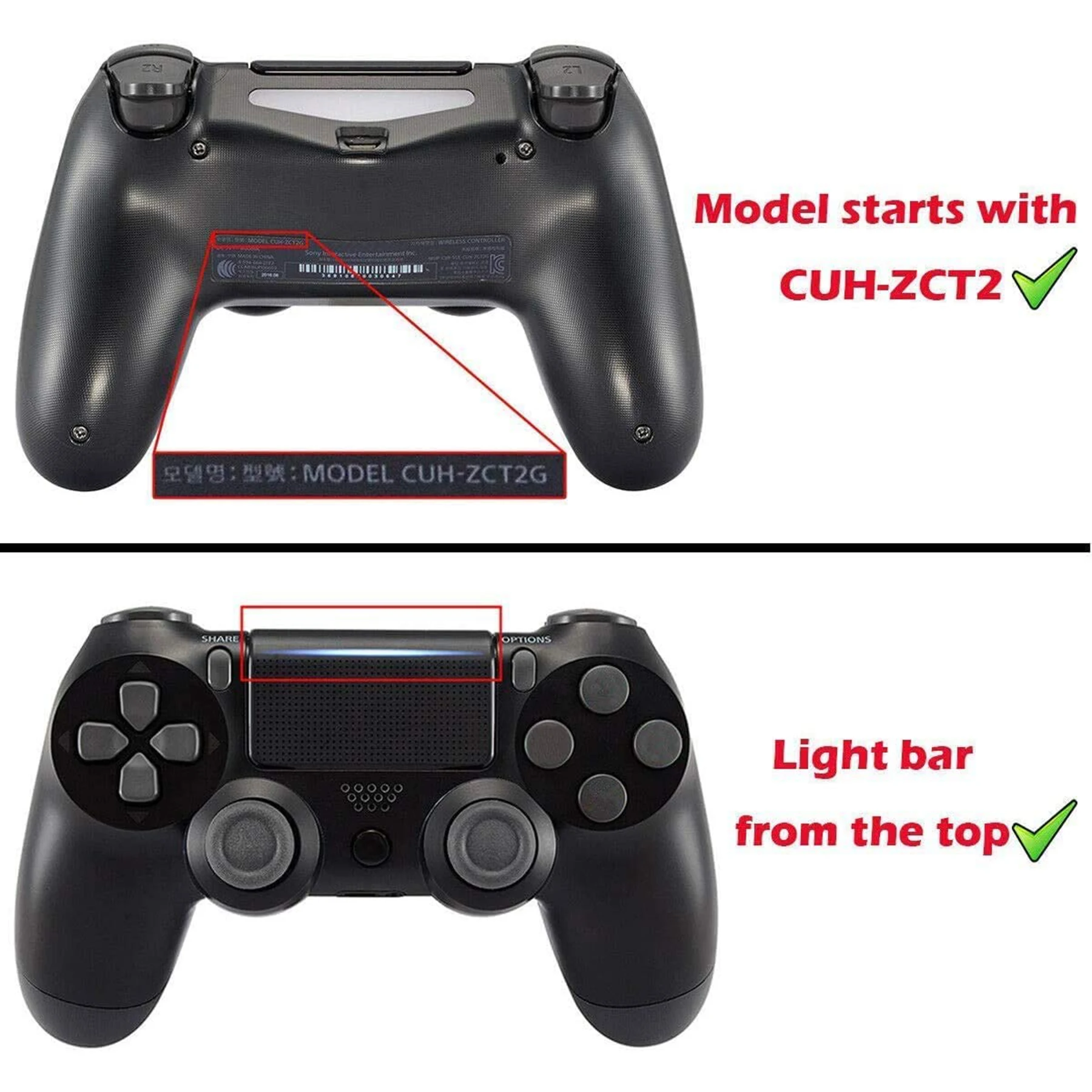 Ps4スリムプロコントローラー用の白黒マルチカラーペンチ,サム 