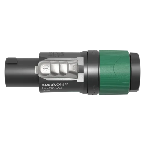 Swiss made NEUTRIK NL4FXX-W-L 4 pole speakON cable connector screw terminal assembly Cable Diameters 10 to 16MM cable connector assembly