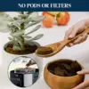 Drip Coffee Maker, Built in Grinder, Single Serve, 8 oz to 24 oz, Hot or Iced Coffee, Stainless, CAM51025MB 6