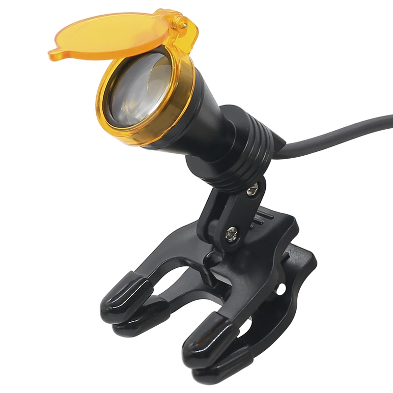 5w-led-dental-headlight-medical-head-lamp-for-dental-loupe-with-yellow-filter-strong-light-with-clip-without-battery