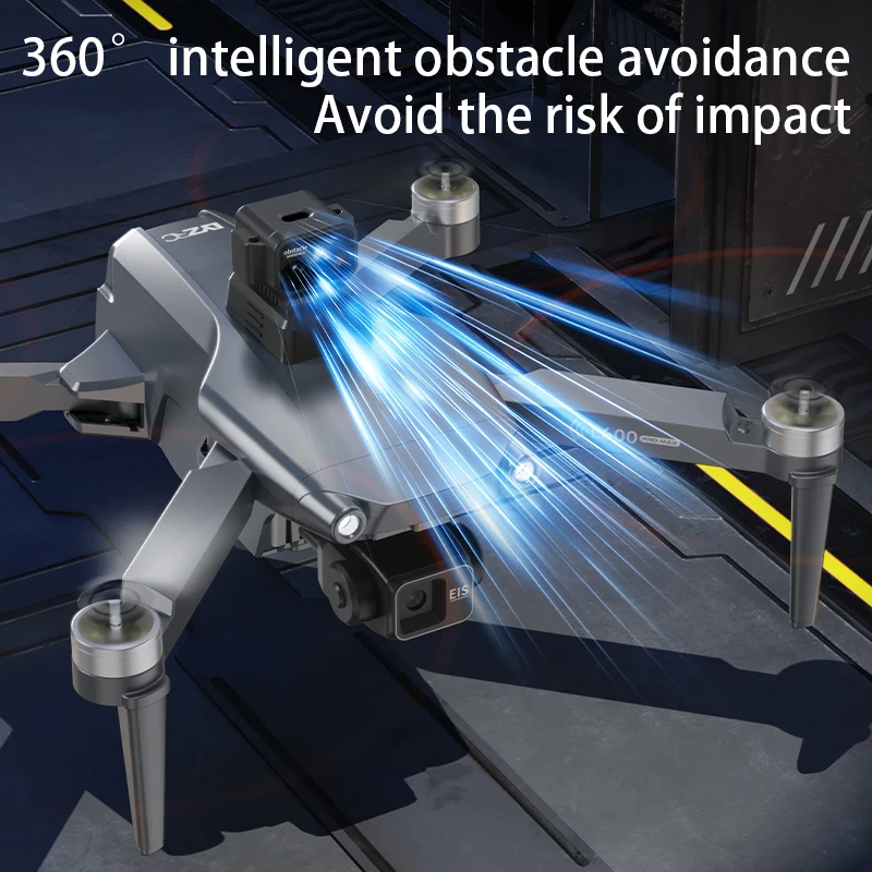 L600 PRO MAX /PRO GPS Drone Professional 4K 3-Axis Gimbal HD Dual Camera Obstacle Avoidance Brushless 5G WIFI RC Quadcopter Toys