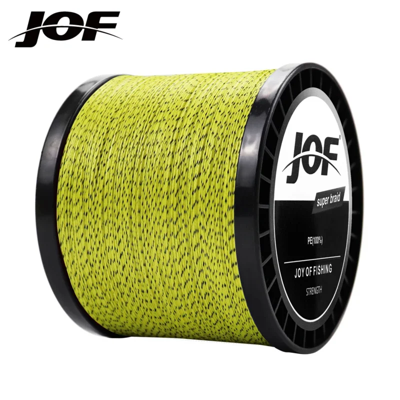 

JOF 8 Strands Fast Sinking PE Fishing Line 1000M 22 31 41 50 61 72 88LB Strong Tension Braided Fishing Line Fiber