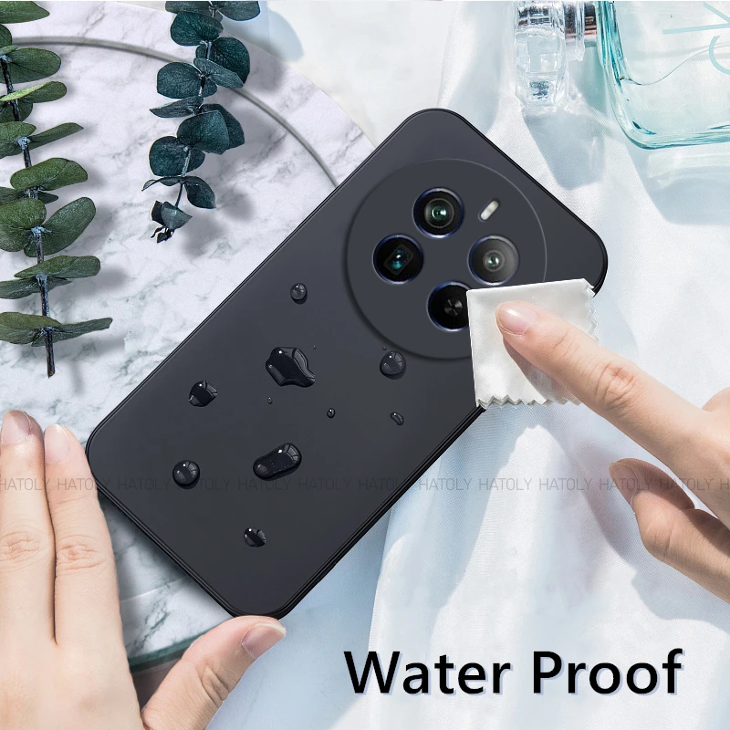 Luxury Shockproof Liquid Silicone Phone Case - Original TPU Protective Back Cover