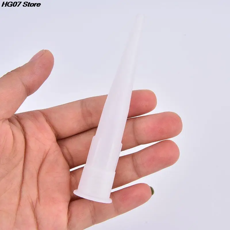 Plastic Glass Glue Nozzles Universal Caulking Gun Nozzles Sealant Silicone Caulking Tips Mouth Home Construction Tools 20pcs caulking tools caulking gun nozzles caulking nozzle
