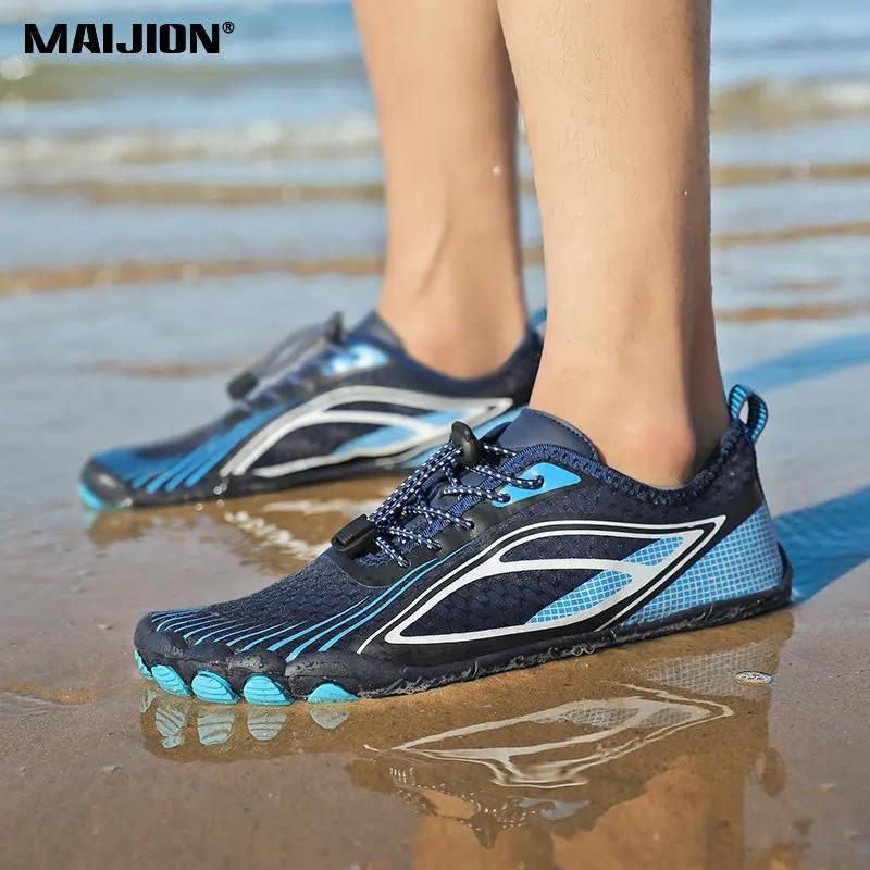 Non Slip Men Women Surfing Footwear Quick-Dry Barefoot Beach Water Sports Shoe Elastic Breathable Seaside Swimming Upstream Shoe