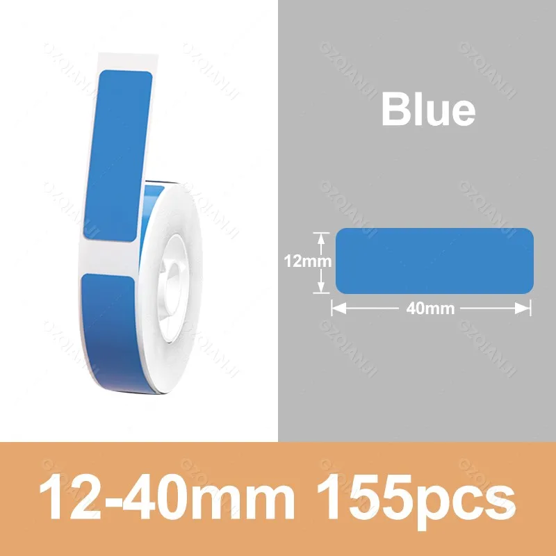 Waterproof Anti-Oil Label Printer Paper - Transparent Pure Color Thermal Stickers