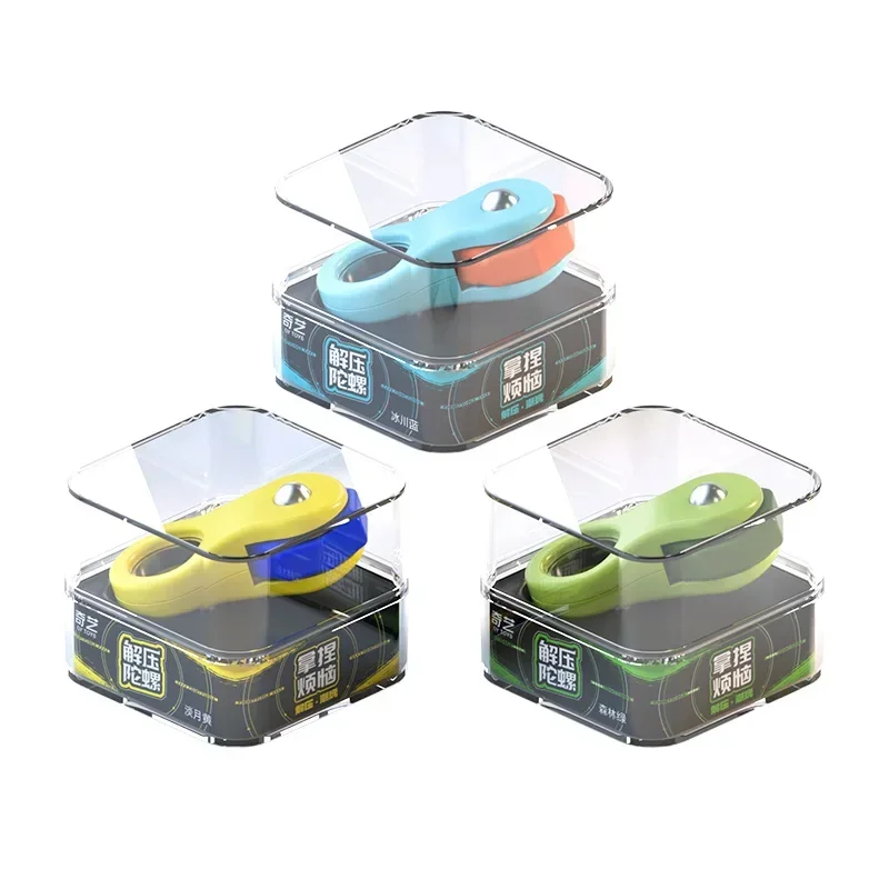 Antiestres Gyro Rotating Toys Stress Relief Finger Tip Cube Handle Fun Toy Plastic Fidget Roller Decompression Gyroscope