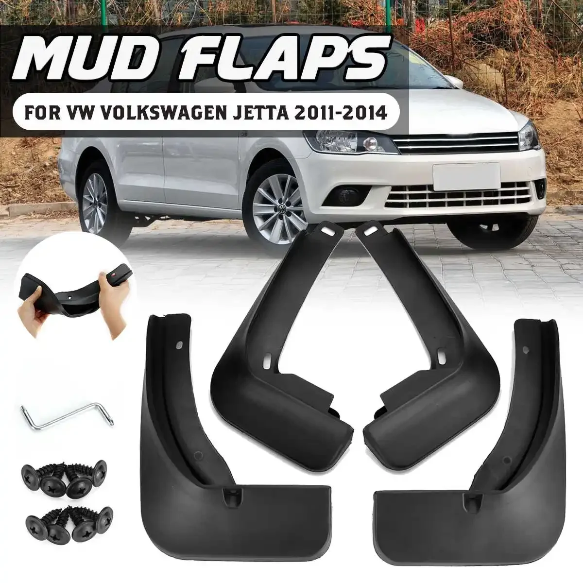 

Брызговики для VW, для Jetta Mk6 A6 2011 2012 2013 2014