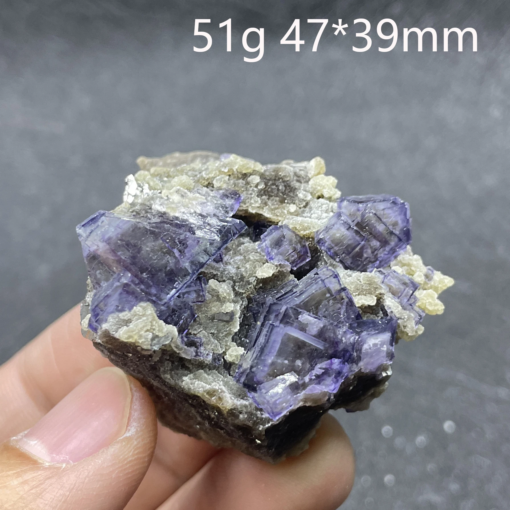 Natural Raw Stone Yaogang Xian Fluorite Crystal Cluster Mineral Specimen Quartz Rock Home Decoration Gift Healing 3