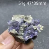 Natural Raw Stone Yaogang Xian Fluorite Crystal Cluster Mineral Specimen Quartz Rock Home Decoration Gift Healing 3