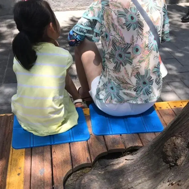 1 Pcs Outdoor Folding Pad Seat Cushion Picnic Mat Waterproof Moisture-proof EVA Household Products 8 Color Portable Single Pad