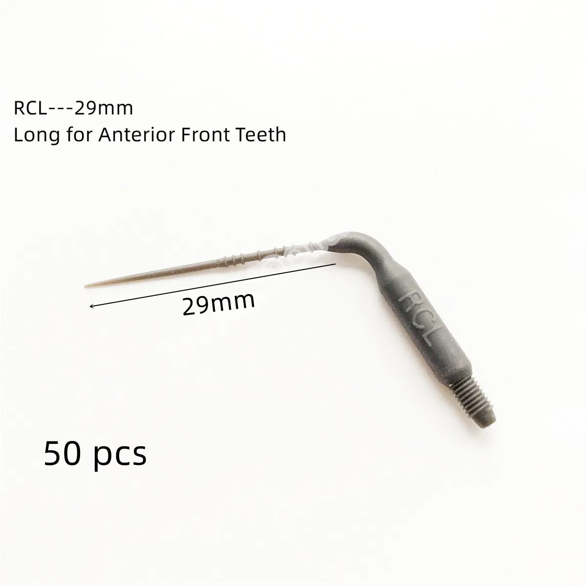 

50 Pcs Dental Endo Irrigator Tips VDW EDDY Type Fit KaVo NSK Air Scaler 29mm RCL For Anterior Front Teeth