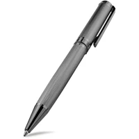STONEGO Metal Ballpoint Pen, Retractable Signature Pen Crest Style Metal Housing Black Ink Medium Point 1.0mm 1
