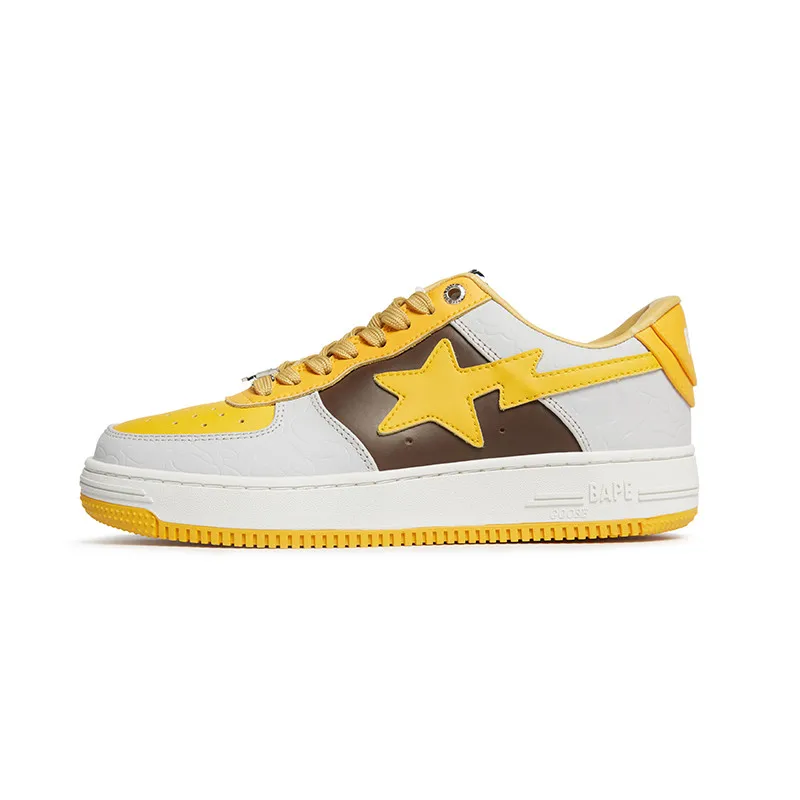 yellow bapesta