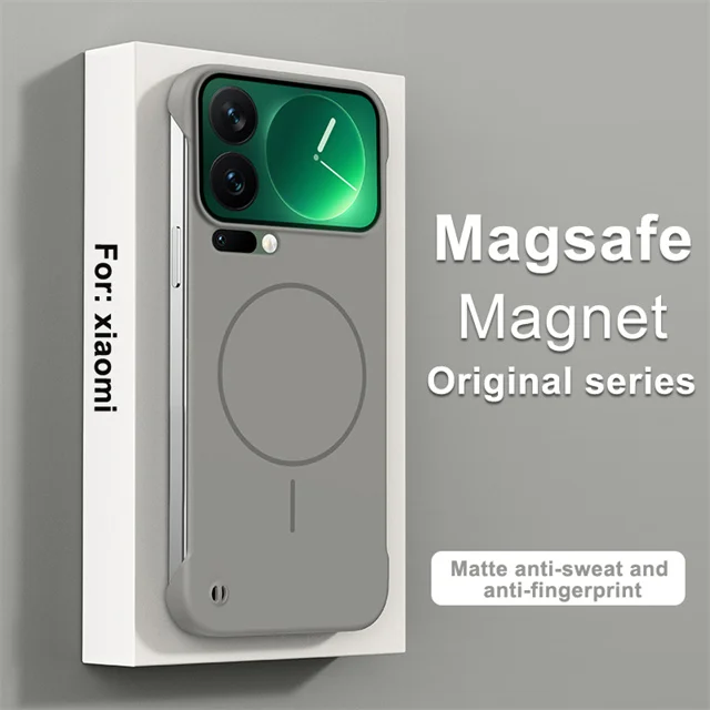 Ultra Thin Frameless Magnetic Cooling Case with Matte Finish