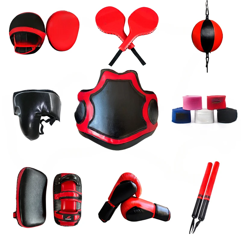 Customizable Boxing Training Equipment, Martial Arts, Taekwondo, Fitness Strength, Protectors, 1 Set