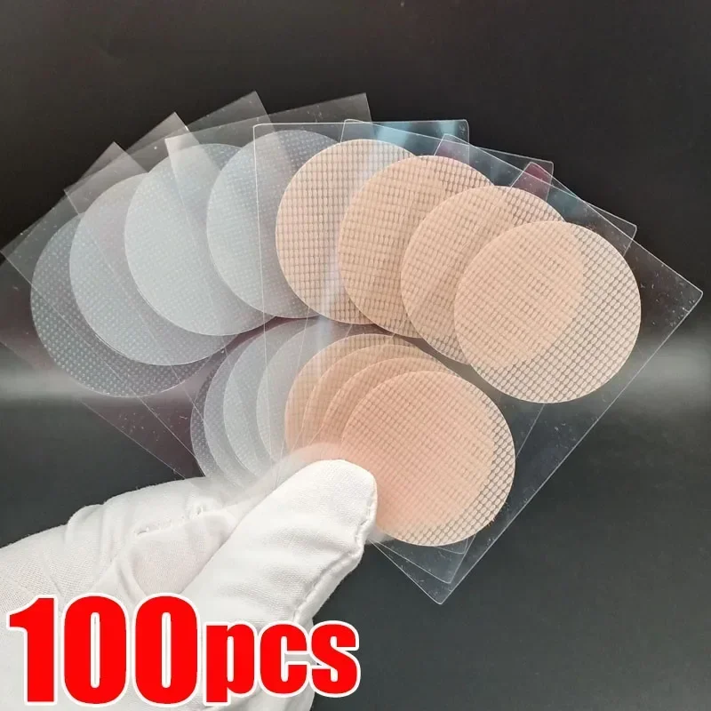 2/100pcs Men Nipple Cover Adhesive Stickers Bra Pad Breast Invisible Breast Lift Bra Running Protect Nipples Chest Stickers