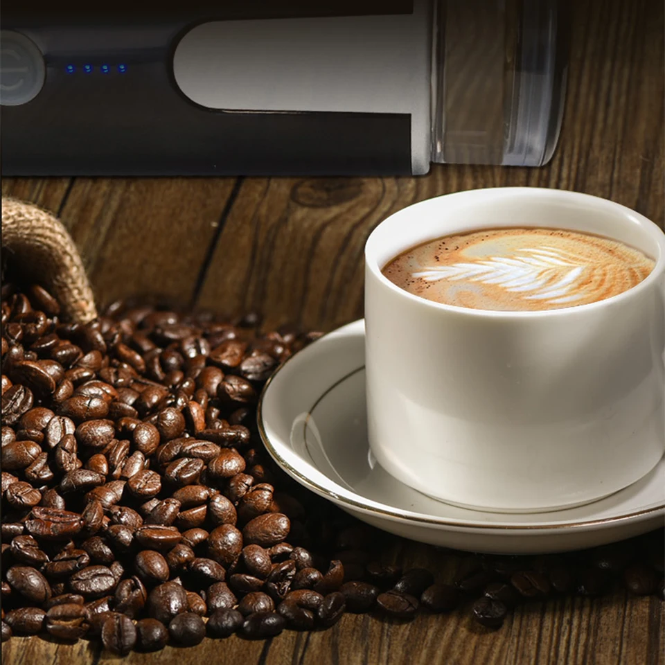 Portable Automatic Capsule Coffee Machine for Travel