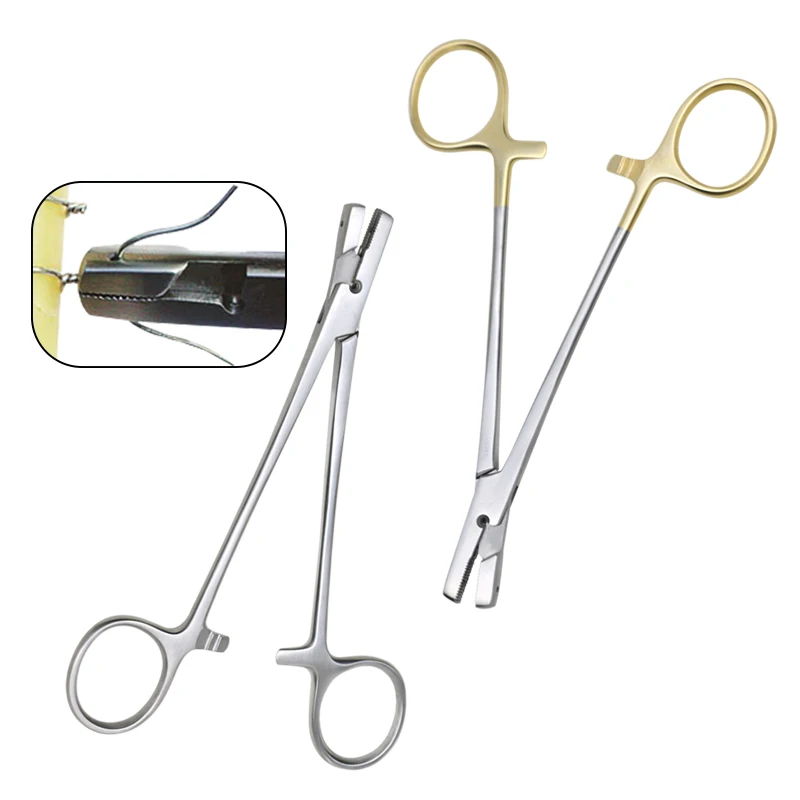GREATLH 1 Uds pinzas de ligadura de alambre cortador de alambre alicates de acero inoxidable herramienta de cirugía de alta calidad instrumento ortopédico