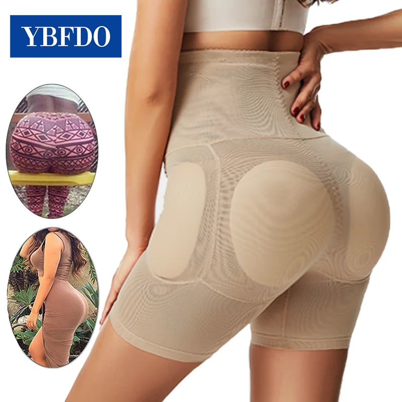 

YBFDO Shapewear with Padded High-waisted Shapewear Enlarged To Lift Hips Fake Ass Butt To Cinch Abdomen Waist Contouring Tights
