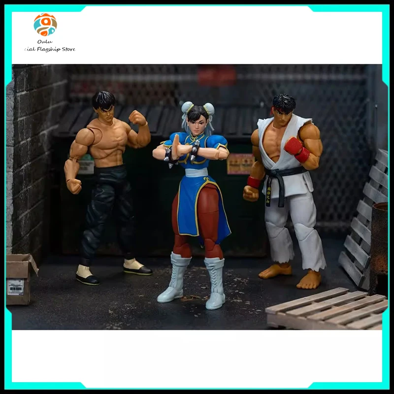 

Original JADA Street Fighter 2 Figure Chun Li Action Figure 6-inch 1/12 Moveable Toy Exquisite Room Decoration Christmas Gift