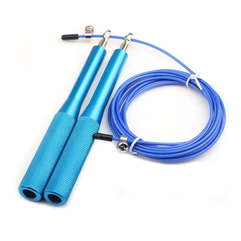 Speed Jump Rope corda per saltare Crossfit uomo donna Kids Gym Workout Equipment cuscinetto in filo d'acciaio allenamento MMA Fitness regolabile