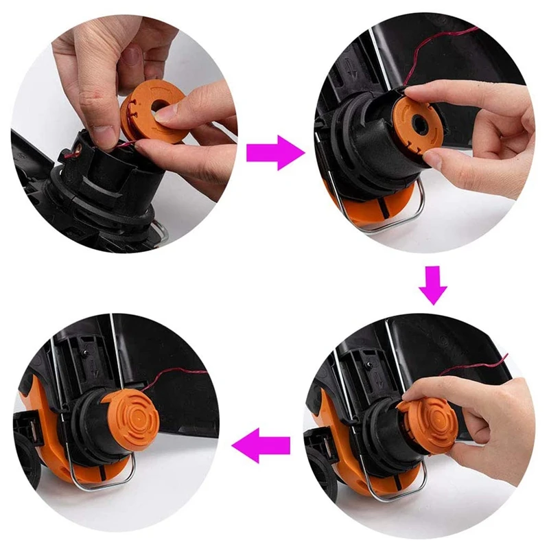 Wa0010 Replacement Trimmer Spool Line For Wg154 Wg163 Wg160 Wg180 Wg175