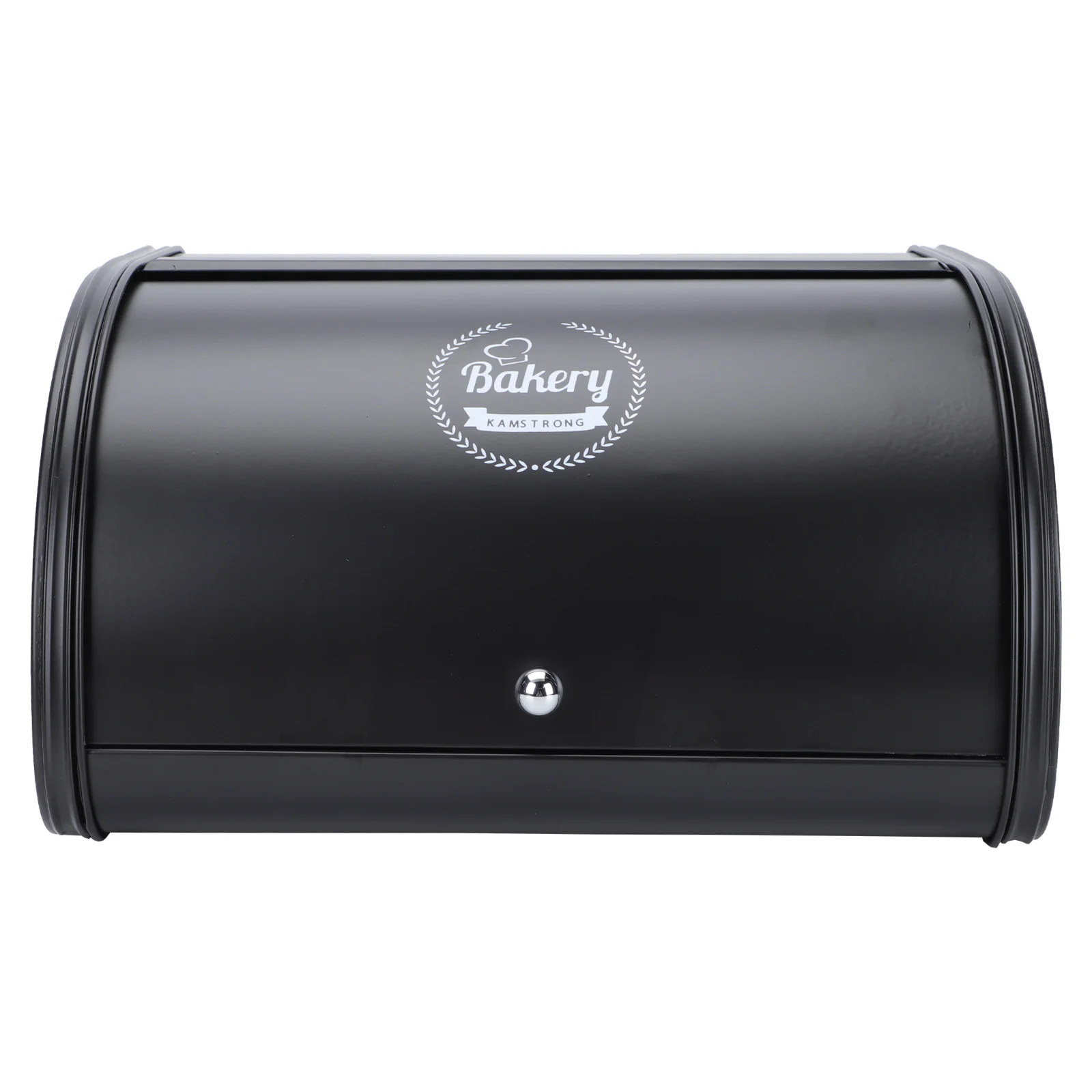 

Metal Bread Box Black Bread Boxes Bread Bin Organizer for Capacity Kitchen Countertop Storage