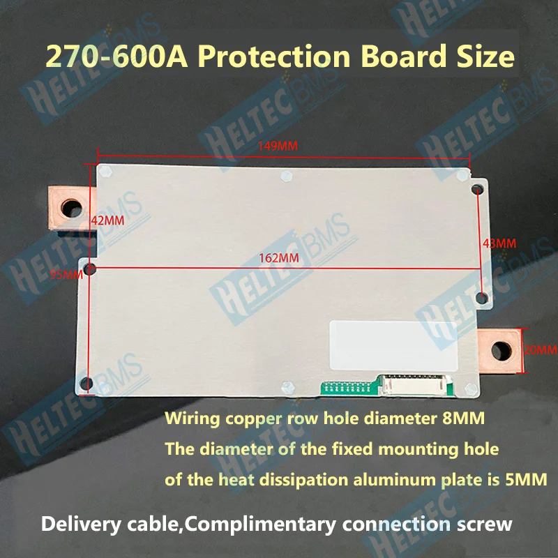 8S 4S BMS 12V 24V 100A 150A 200A 300A 500A 600A/300mA Balance Lifepo4/Iron  Phosphate /Ternary Lithium Battery Protectin Board