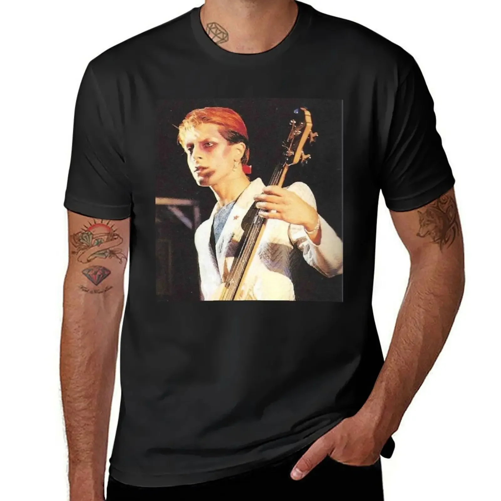 T-Shirt Mick Karn Magliette Grafiche Da Uomo Vintage Ad Asciugatura Rapida
