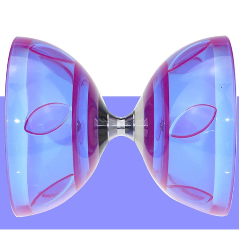 New-China Diabolo Suit Three Bearings China Diabolo Toy Luminous Children Pull The Bell. china diabolo toy