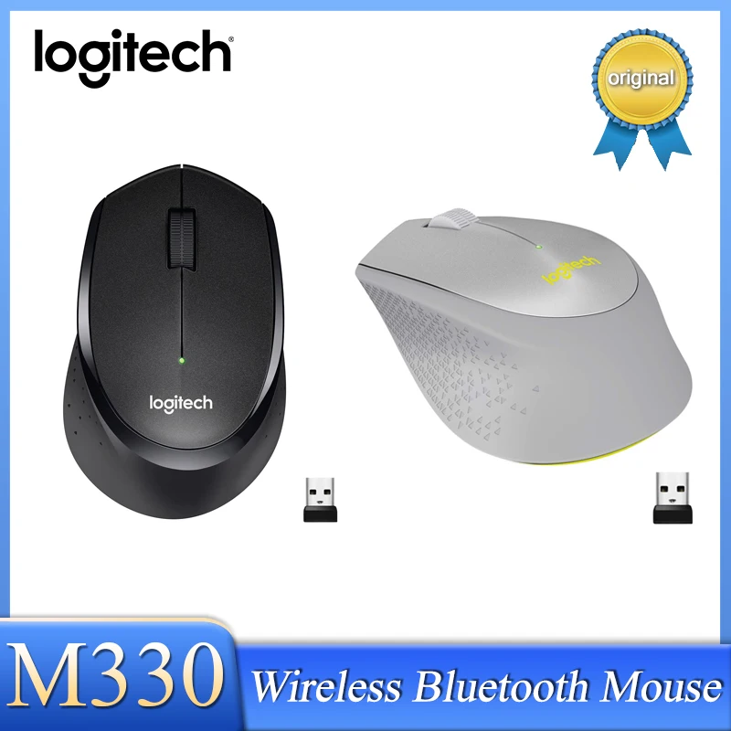 Logitech M330 Silent Plus Wireless Mouse, 2.4ghz With Usb Nano