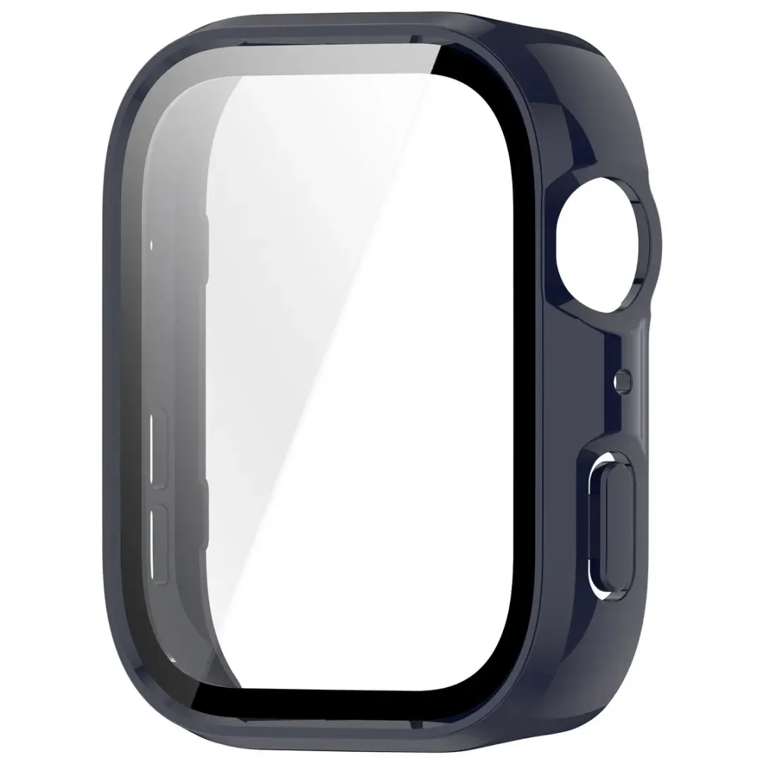 All-Around Anti-Scratch Tempered Glass Screen Protector and Hard PC Bumper Case