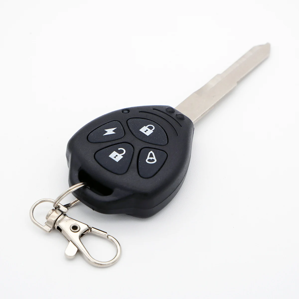 Motorcycle Alarm System One-way Engine Start Remote Control Key Fob 12V Overload Protector motorcycle alarm