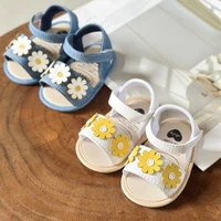 Infant Baby Girls Summer Sandals Newborn Toddler First Walker Crib Dress Shoes 2
