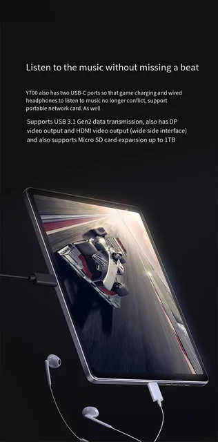 Lenovo Legion Y700 2023 12/256GB グロROM Original Rom Lenovo LEGION Y700 2023 Snapdragon 8+ 12G256G