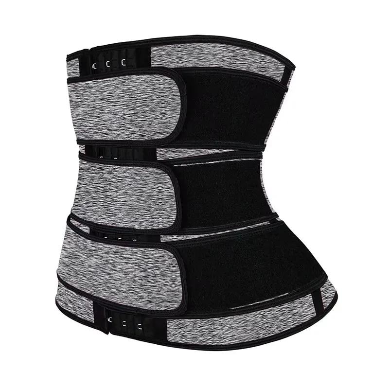 Double Strapped Men's &Women's Slimming Body Shaper, Women's Adjustable Corset Tummy Tuck Belt, Men's & Women's Fitness Weight L 2