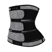 Double Strapped Men's &Women's Slimming Body Shaper, Women's Adjustable Corset Tummy Tuck Belt, Men's & Women's Fitness Weight L 2
