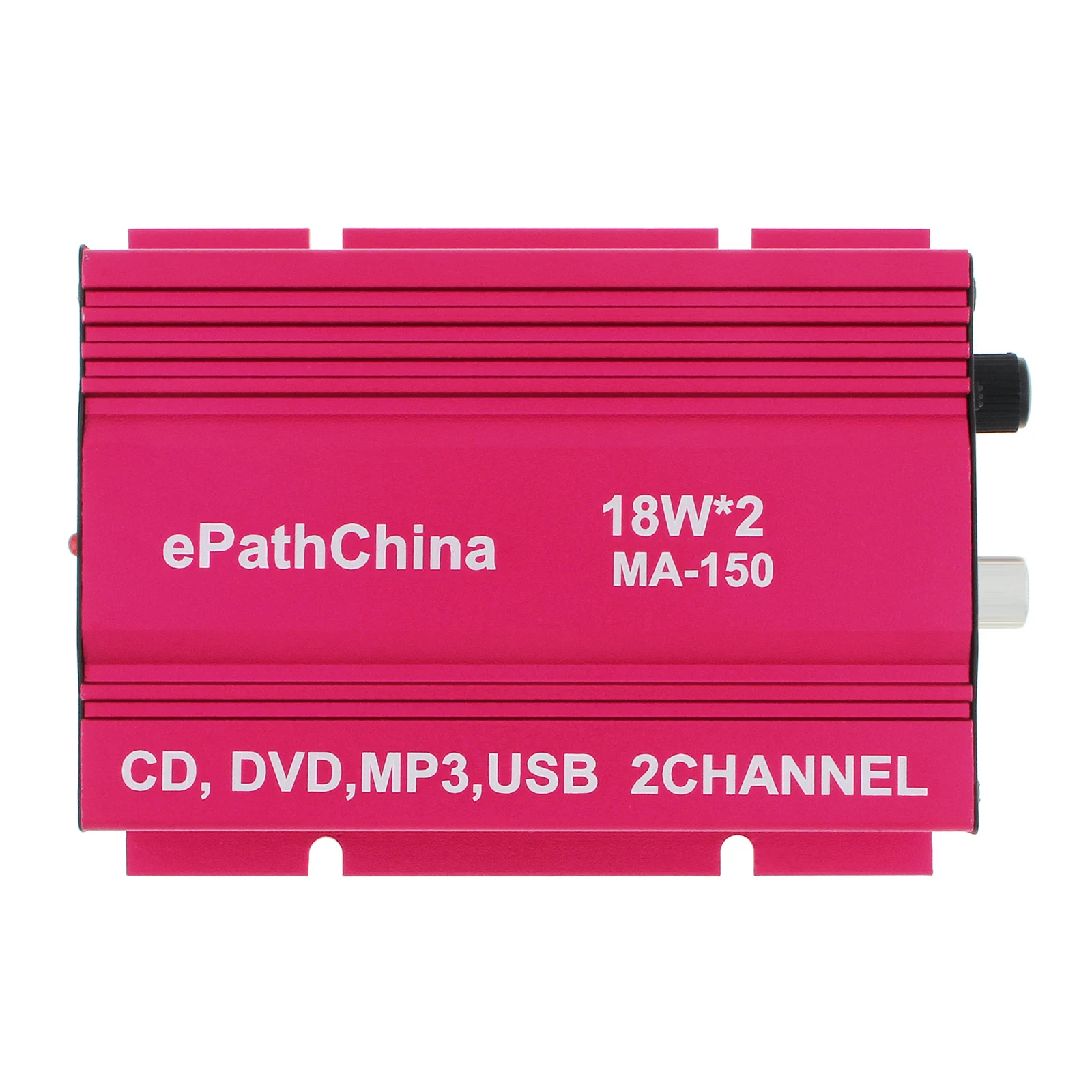 2 Channel 12V Mini Digital Car Audio Power Amplifier Portable DIY Amplifier Subwoofer for Speaker / Auto Car / Motorcycle